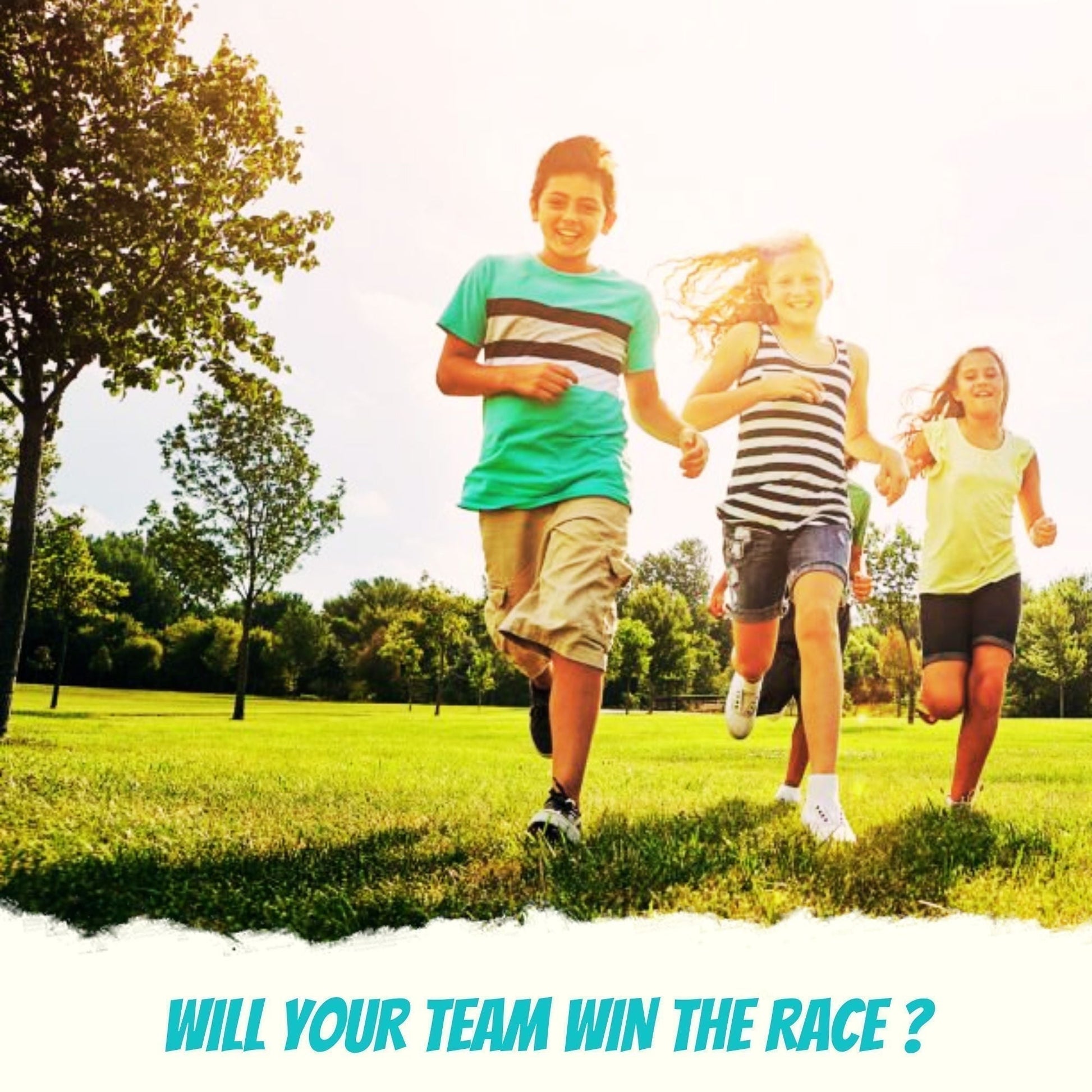 Escape Room for Kids at home : Great Outdoor Escape summer camp children party game - teams racing in park